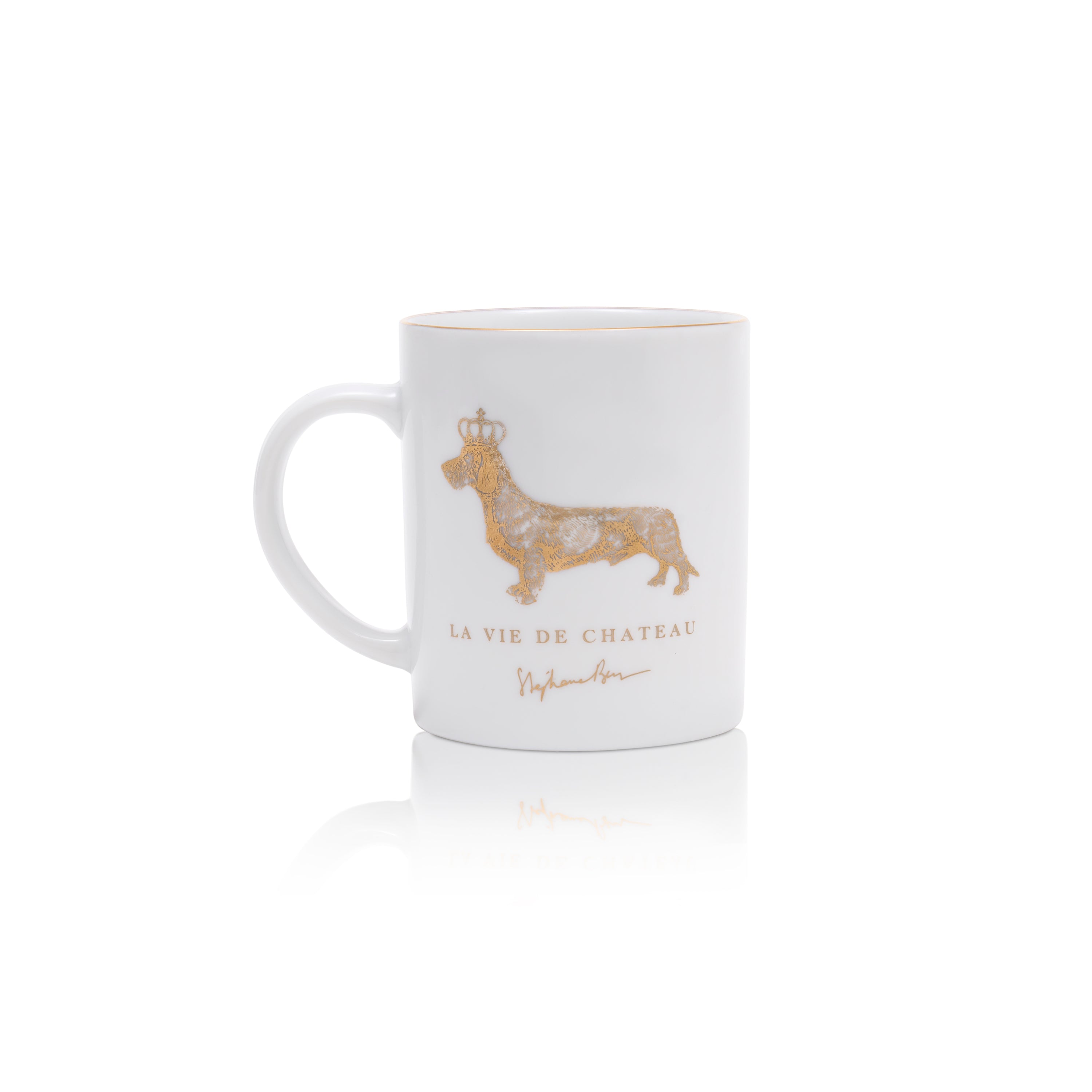 Mug "La vie de château" Gold