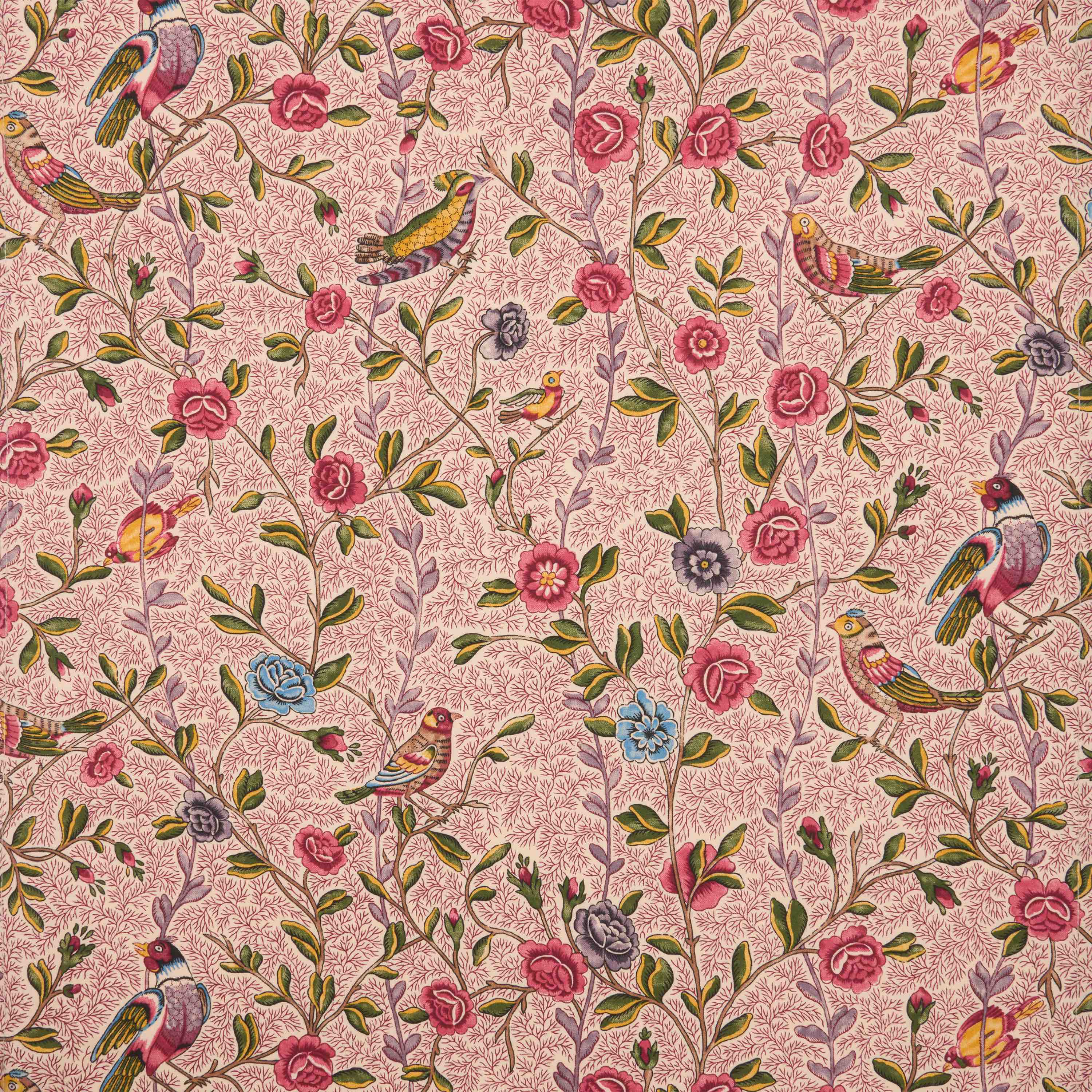 Dish Towel "Flowers and Birds"