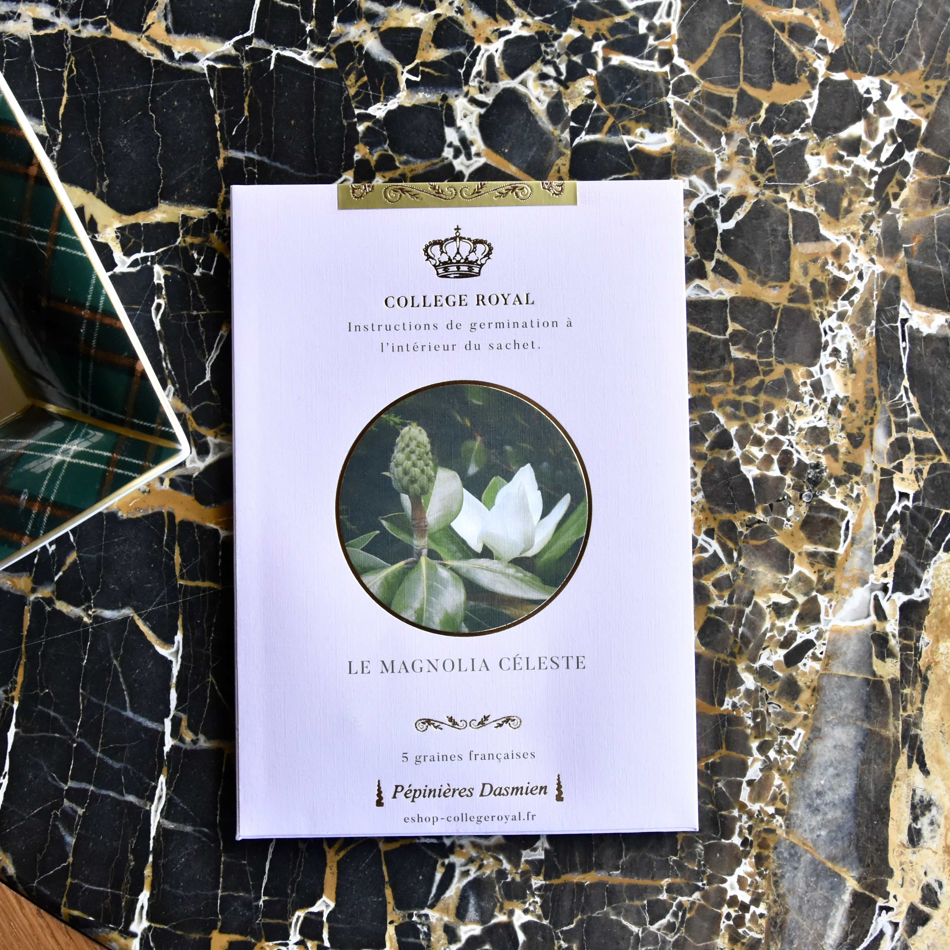 Graines françaises de "Magnolia Céleste"