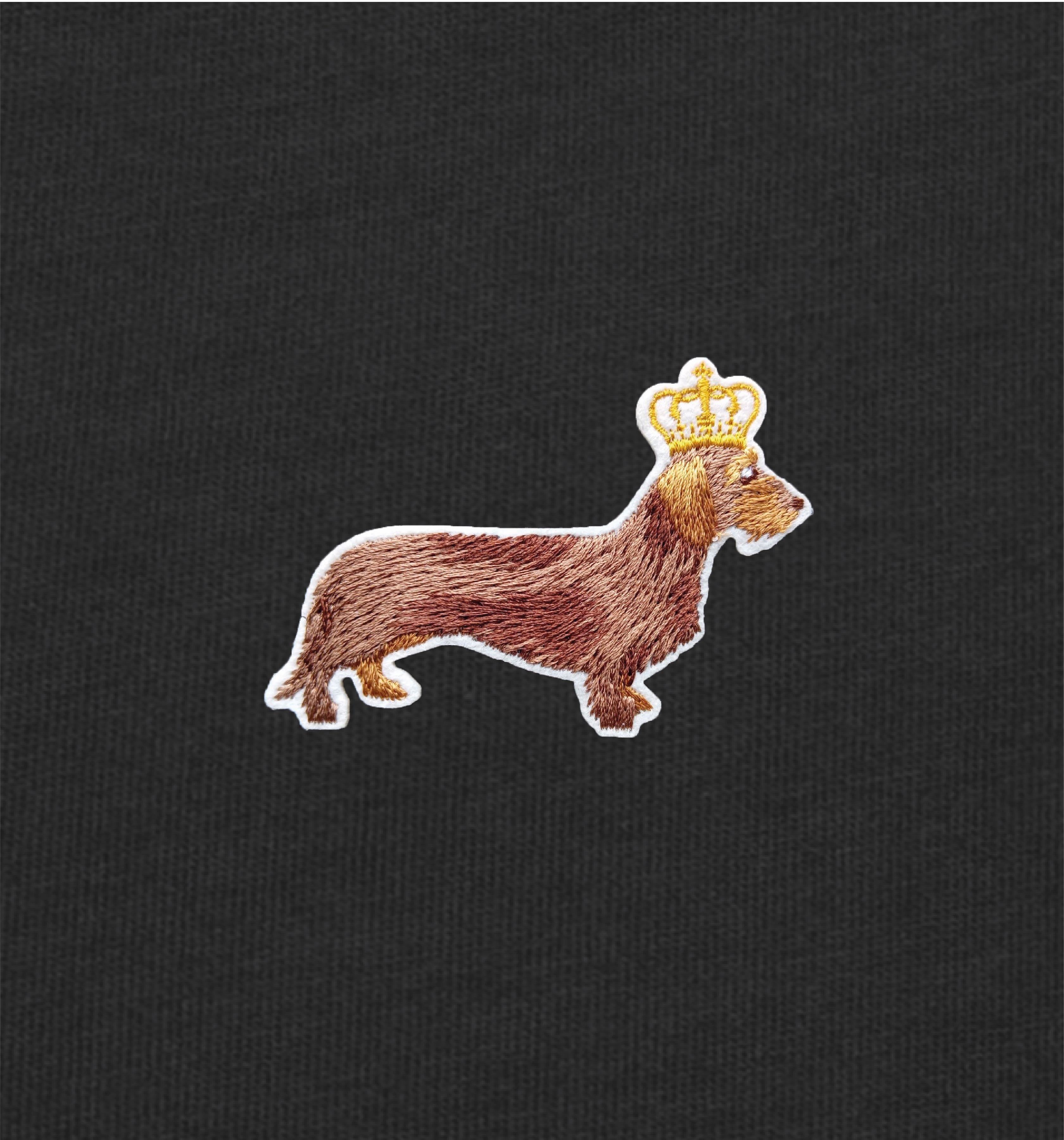 Super Premium Unisex T-shirt "Teckelmania" Vintage Olive