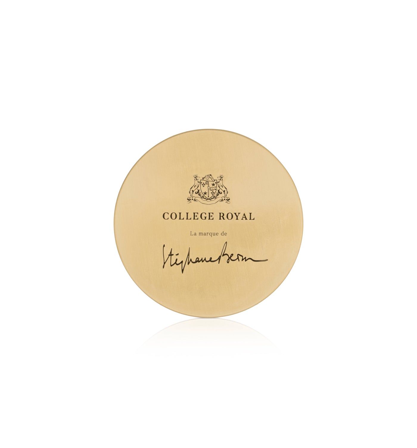 Bougie parfumée "Jardin de l'Abbaye" avec son couvercle signature