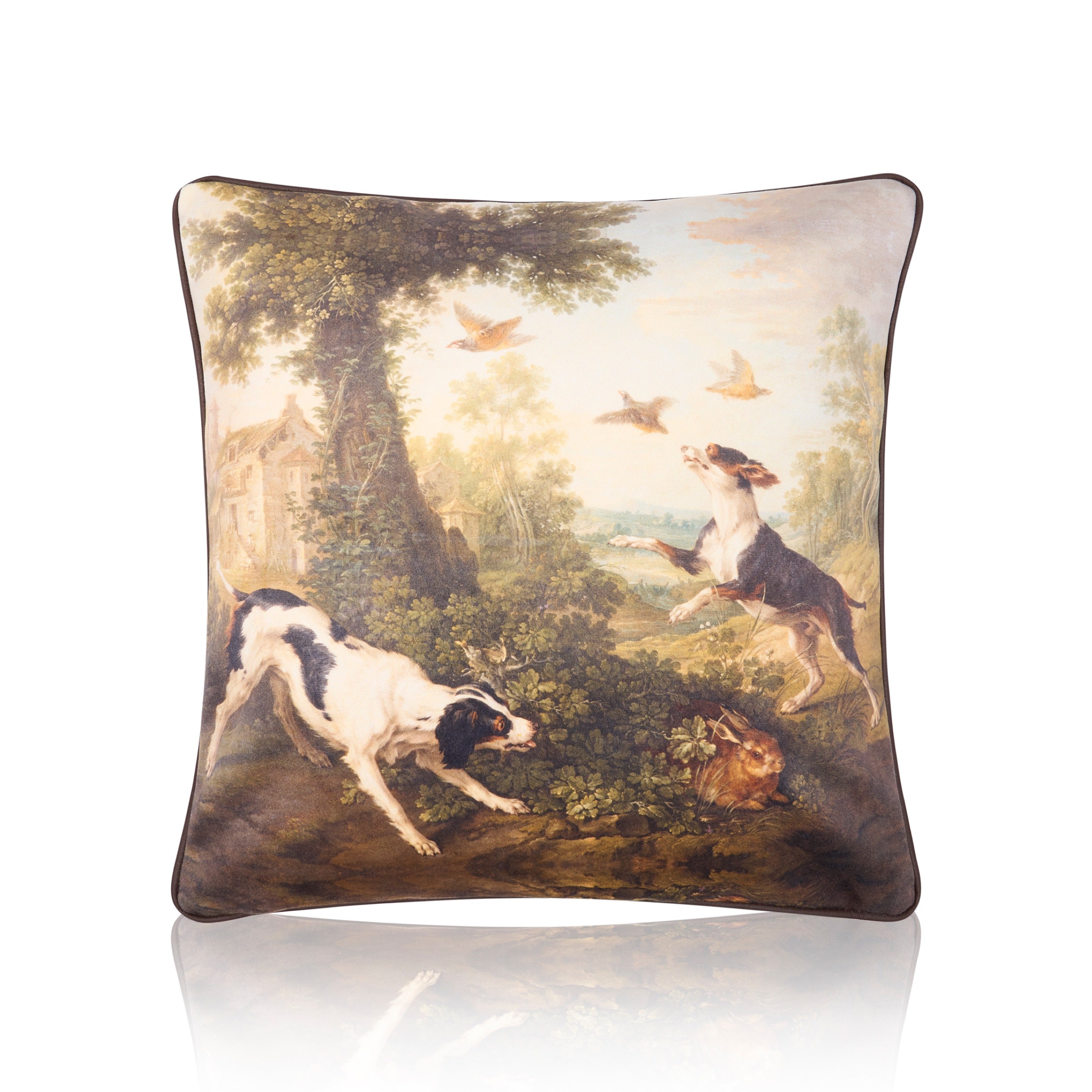Housse de coussin Chasse "Huet"