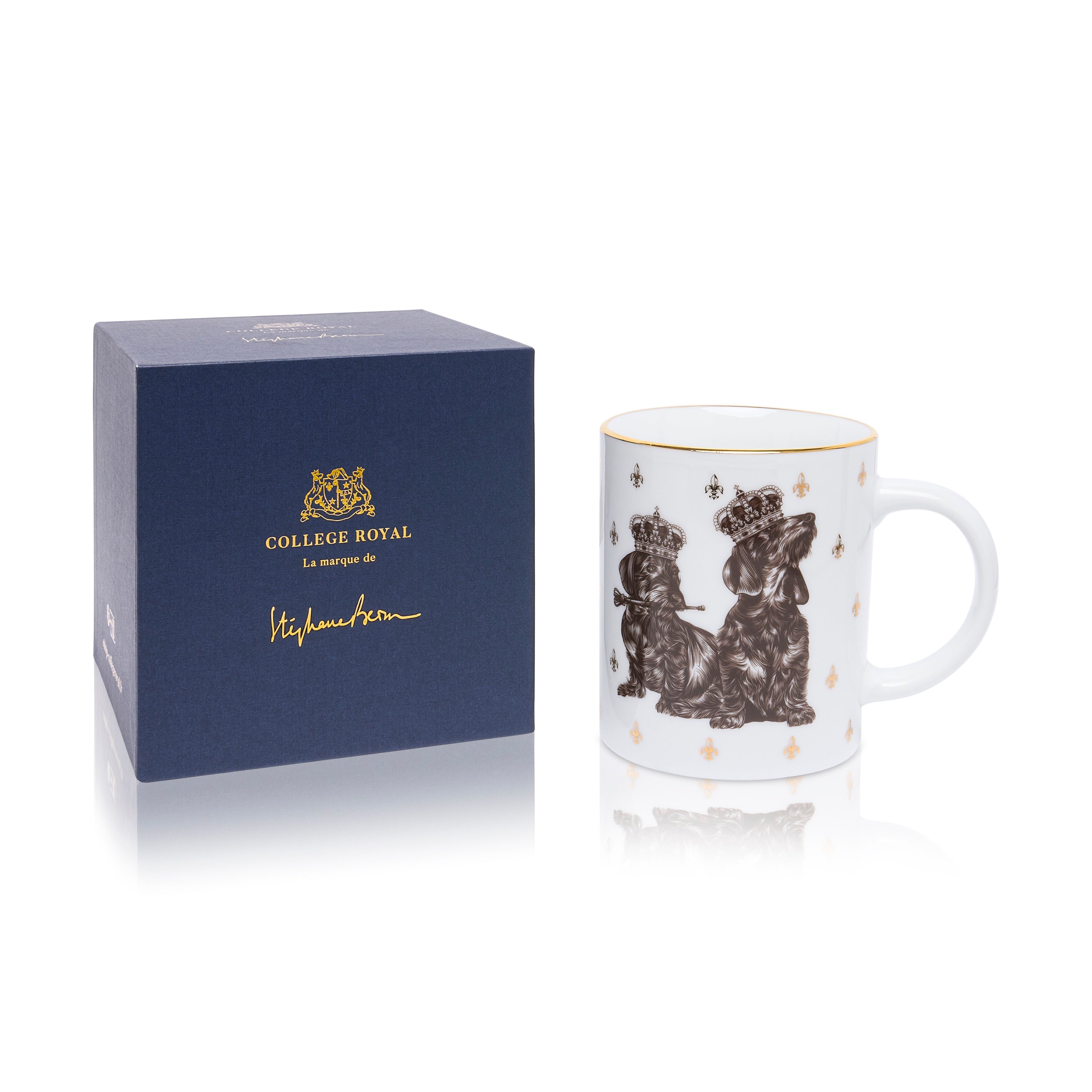 Mug "Teckels couronnés"