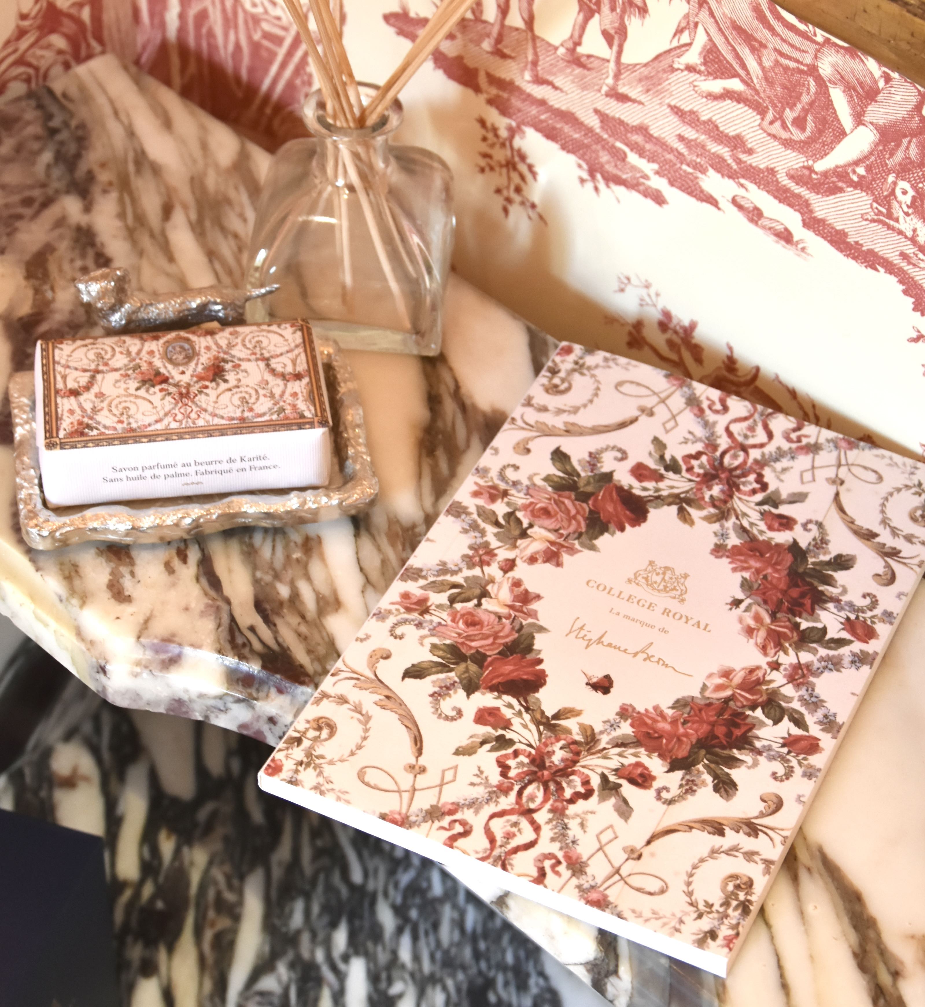 Carnet à lignes "la vie en roses"