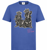 T-shirt super premium mixte «Le Perche fashion week» bleu