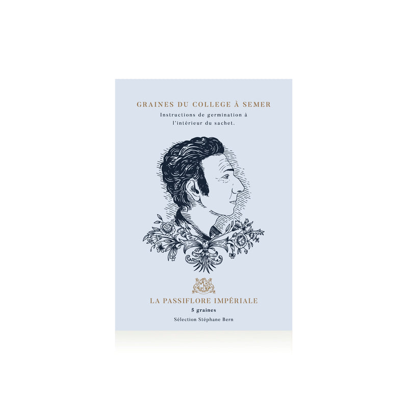 Graines françaises de "Passiflore Impériale"
