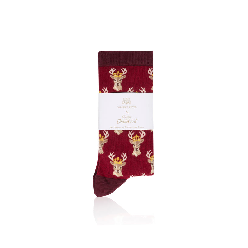 Chaussettes Chambord "Cerfs Couronnés" H/F