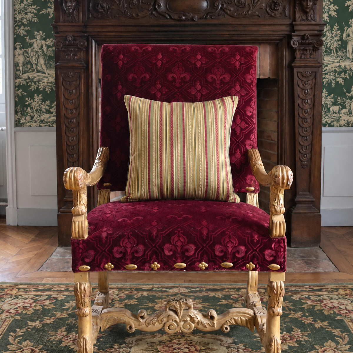 Square Napoleon cushion cover