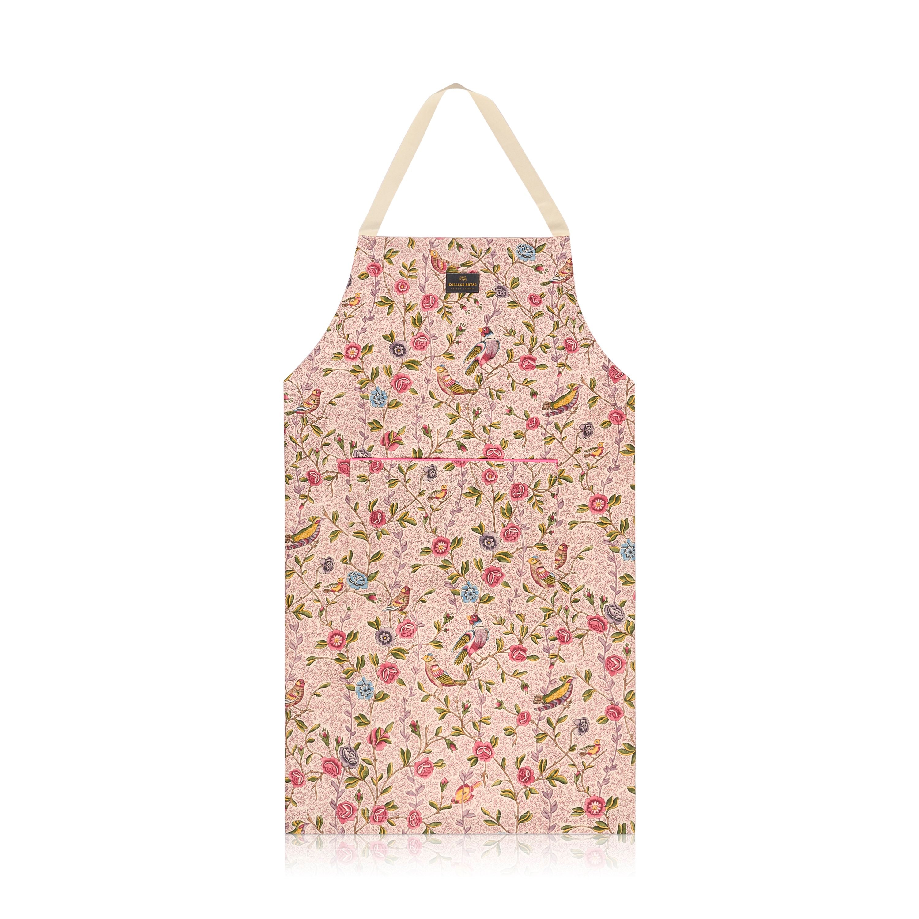 Tablier "Fleurs et Oiseaux"