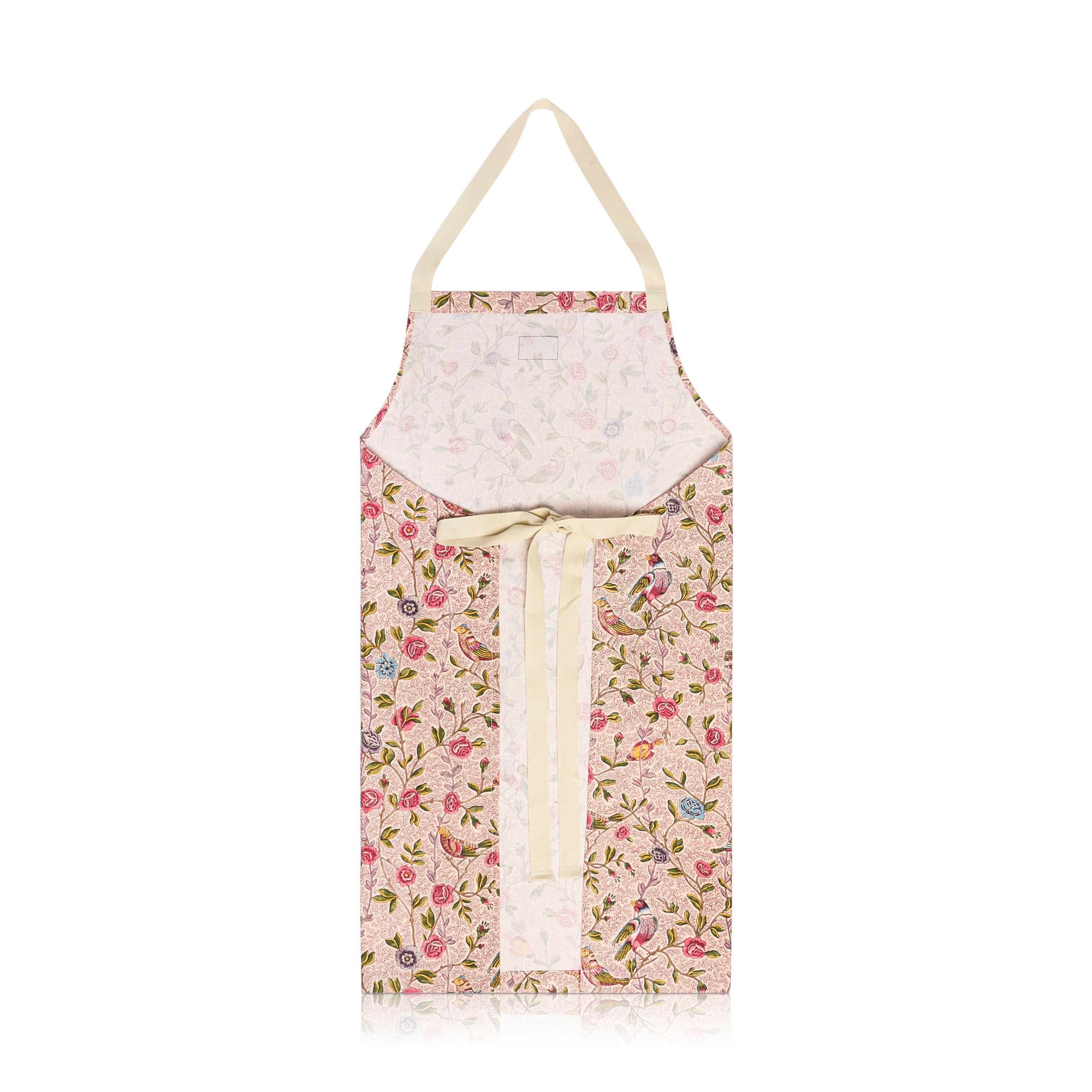 Tablier "Fleurs et Oiseaux"