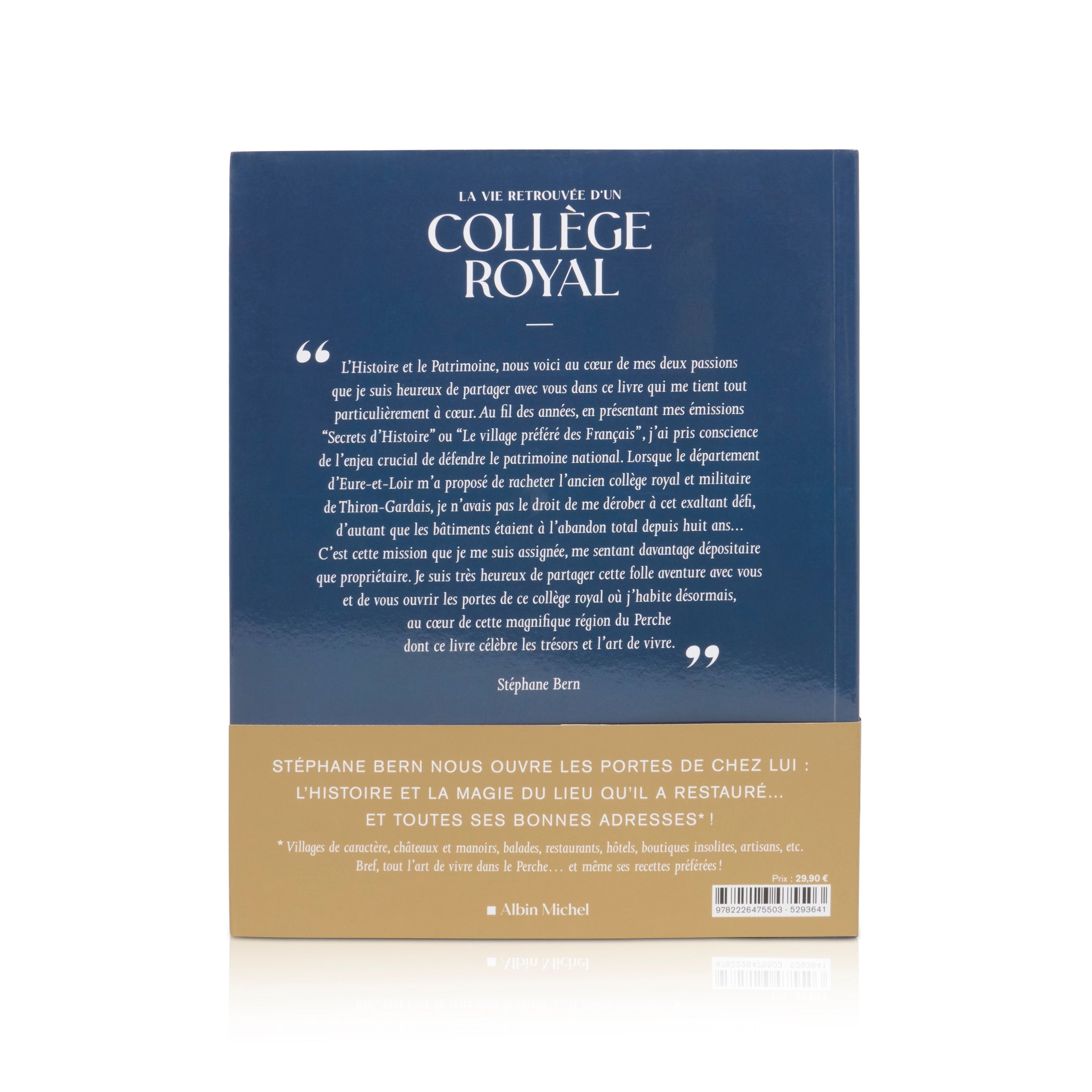 Beau Livre La vie retrouvée d'un collège royal