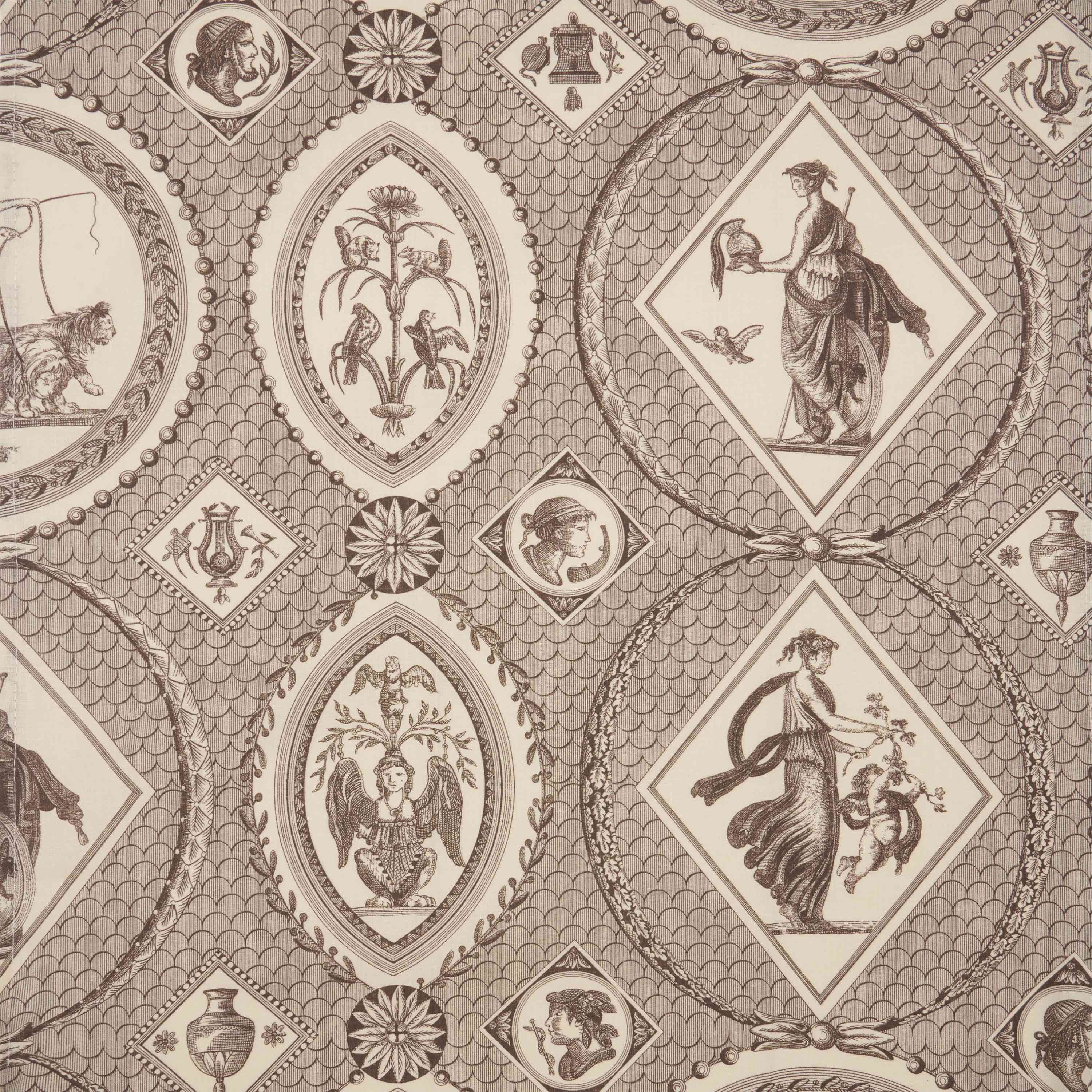 Torchon "Empire" gris