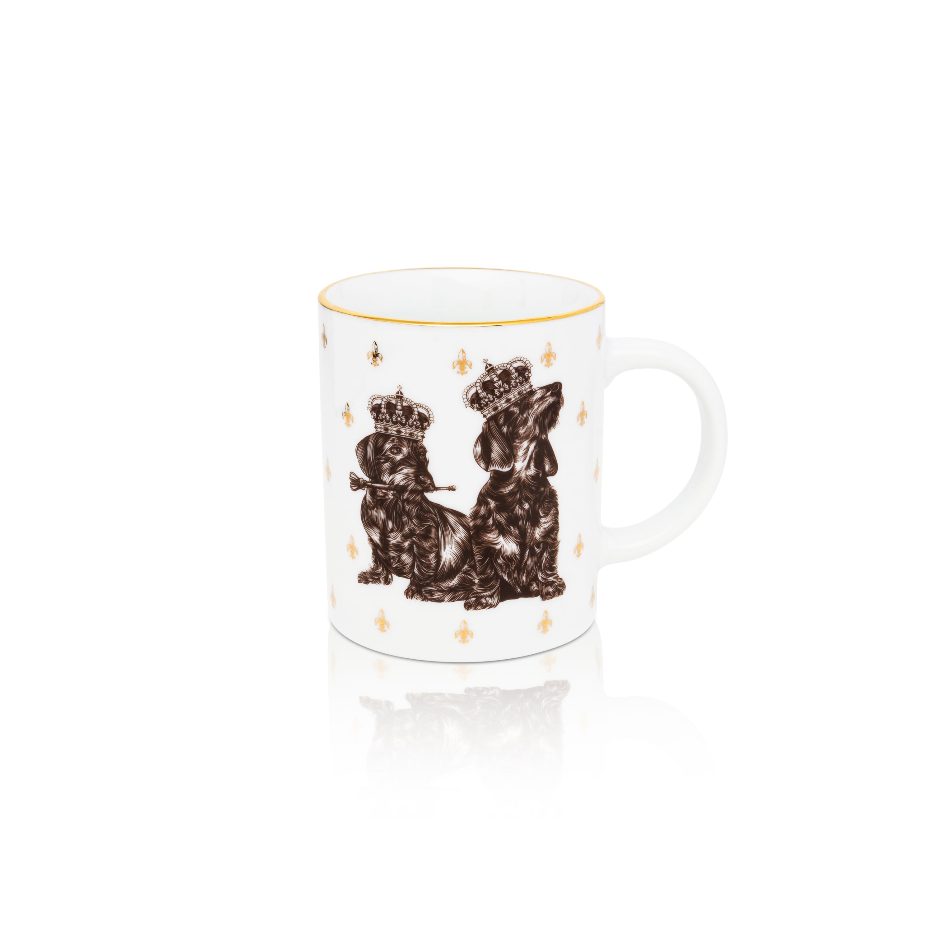 Mug "Teckels couronnés"