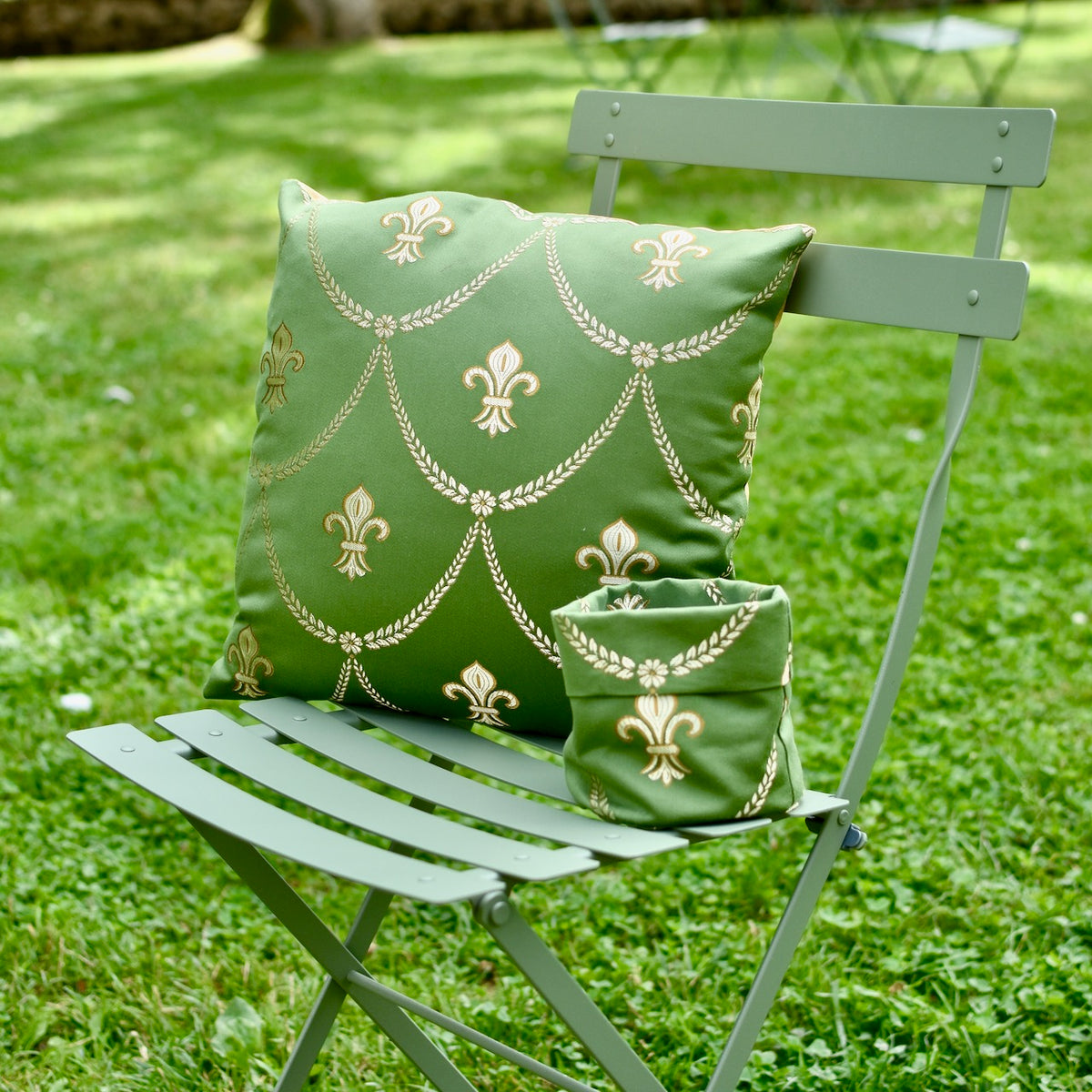 Housse Protection Mixeur Socle Motif Cactus Vert – Taille L, Poches & Cordon, Polyester Imperméable