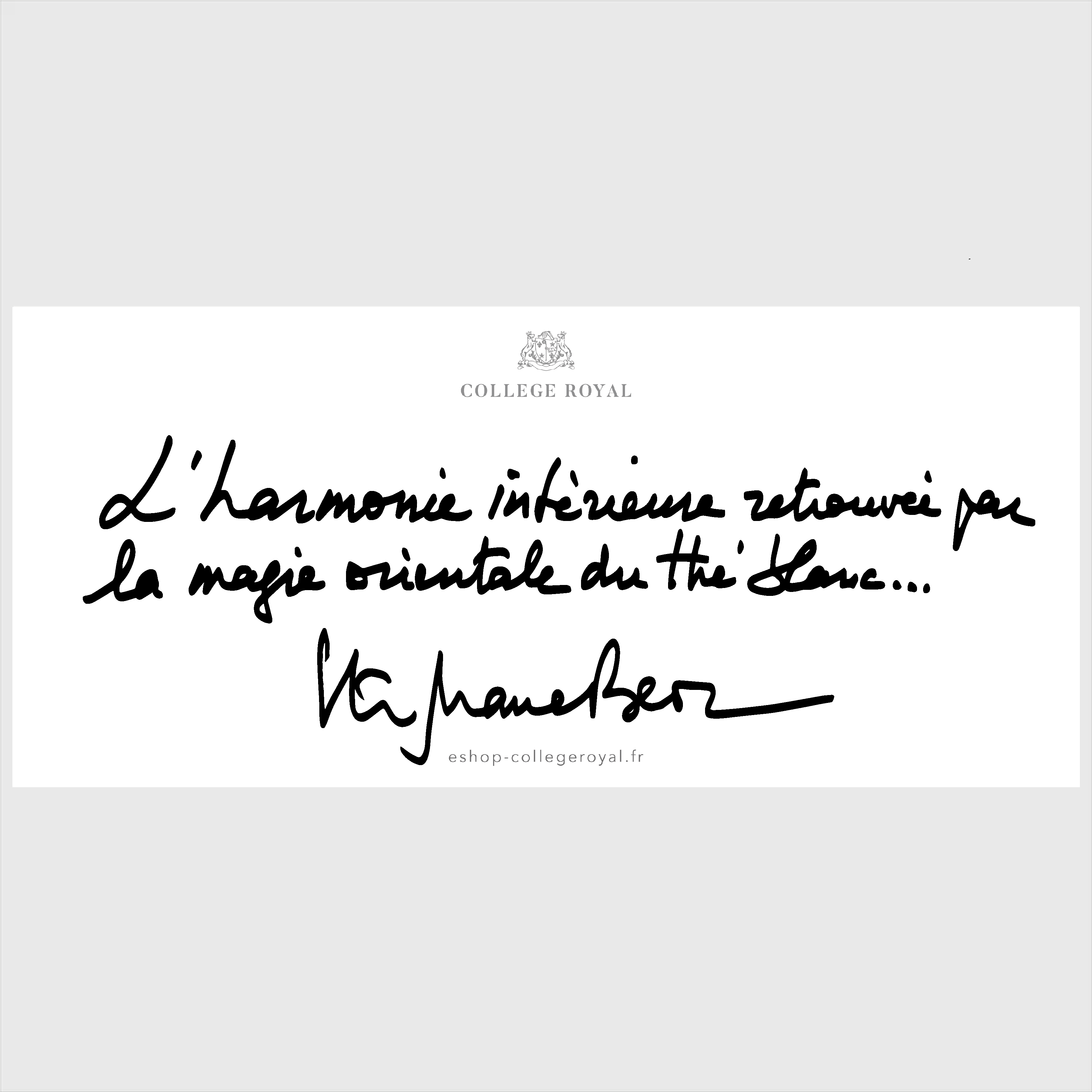 Parfum d'intérieur "Thé Blanc d'Orient"