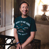 T-shirt super premium mixte «bern to be cool» vert foncé