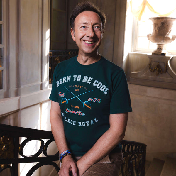 T-shirt super premium mixte «bern to be cool» vert foncé