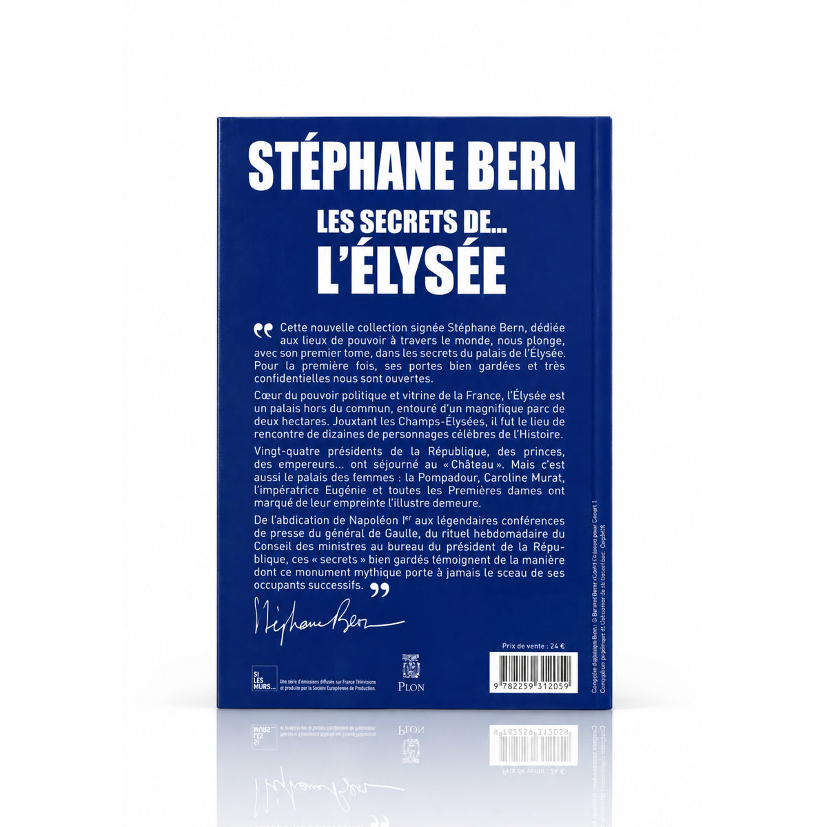 "Les secrets de l'Élysée" Livre de Stéphane Bern