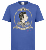 T-shirt super premium mixte « bern to be alive» bleu