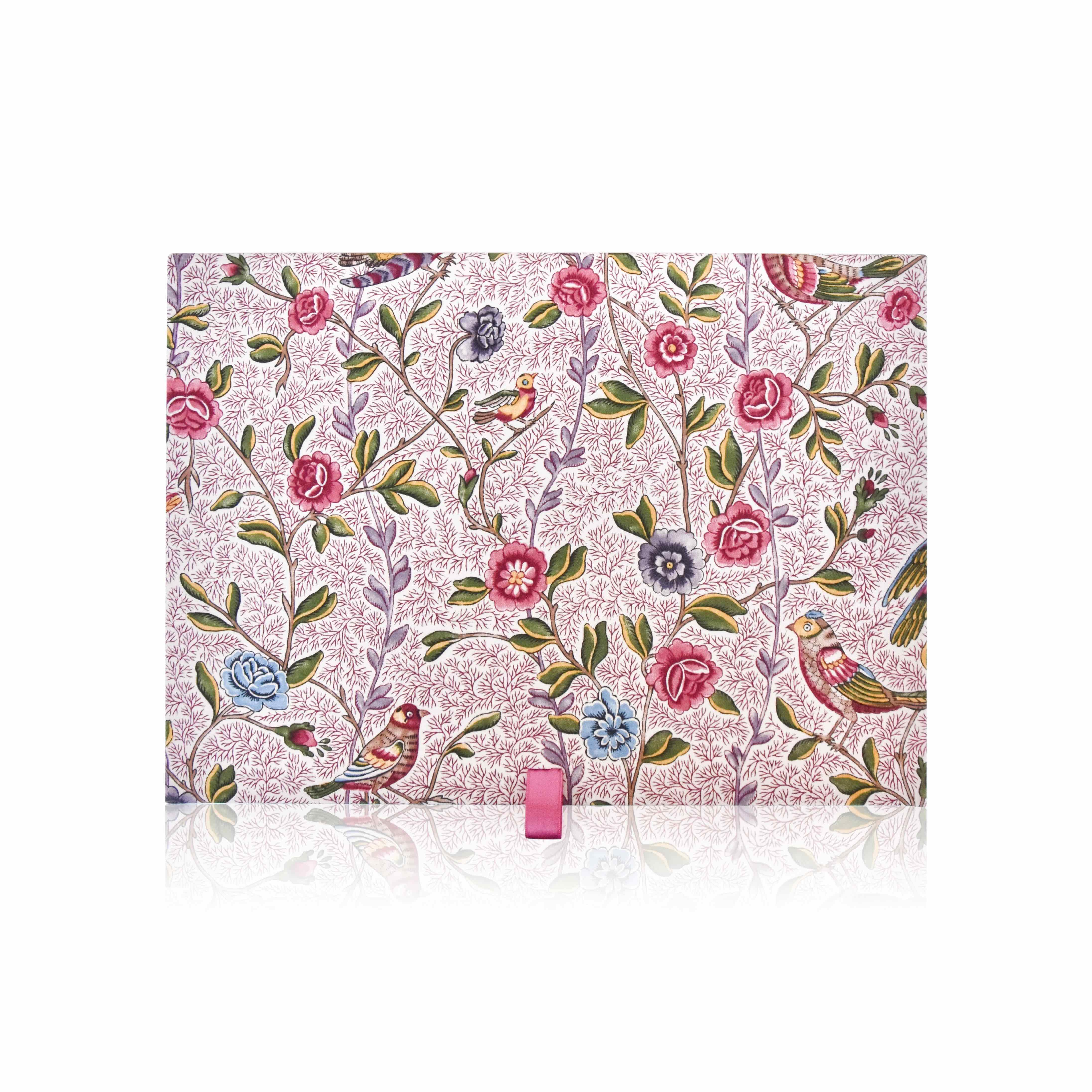 Boîte à thé Premium "Fleurs et Oiseaux"