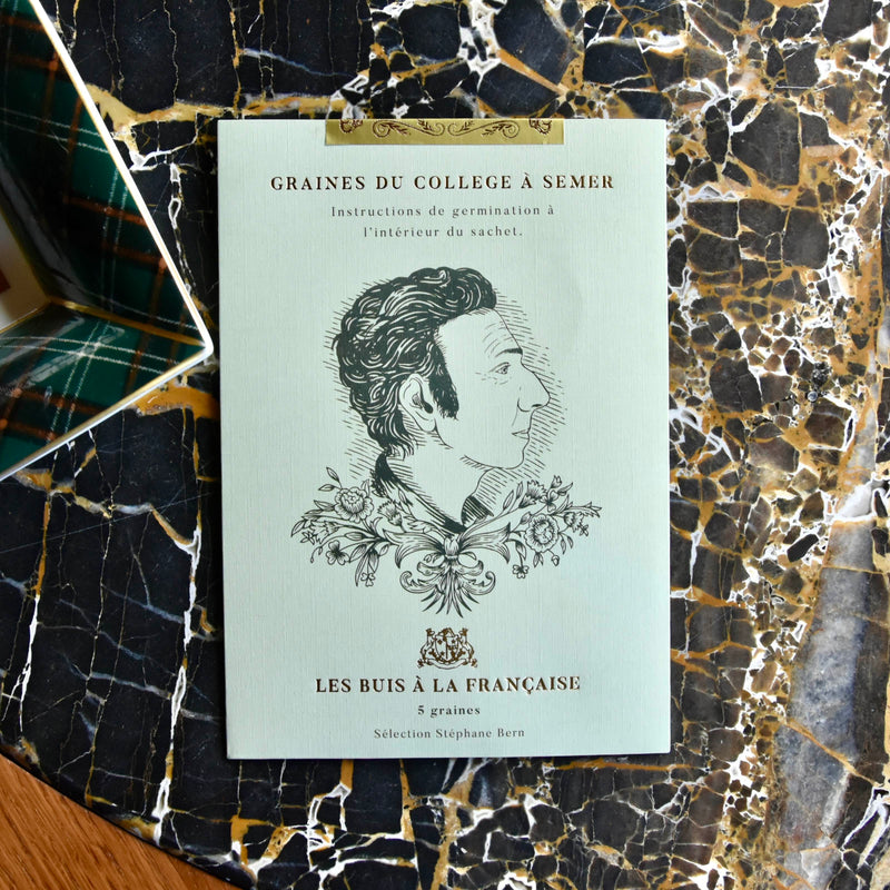 Graines françaises de "Buis à la Française"