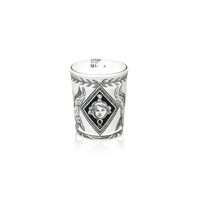 Cache bougie été noir
