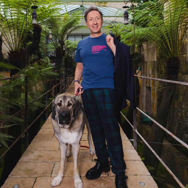 T-shirt super premium mixte "lamartine" bleu marine