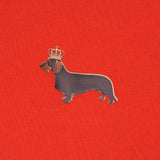 T-shirt super premium mixte «Teckelmania» orange