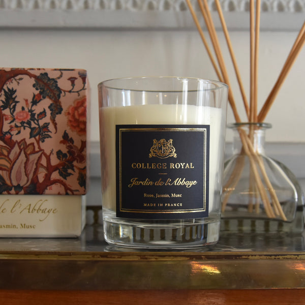 Bougie parfumée "Jardin de l'Abbaye"