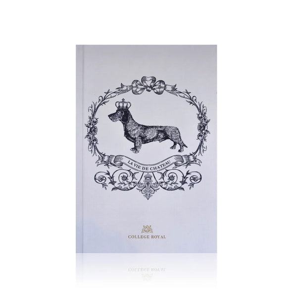 Carnet "la vie de château" bleu