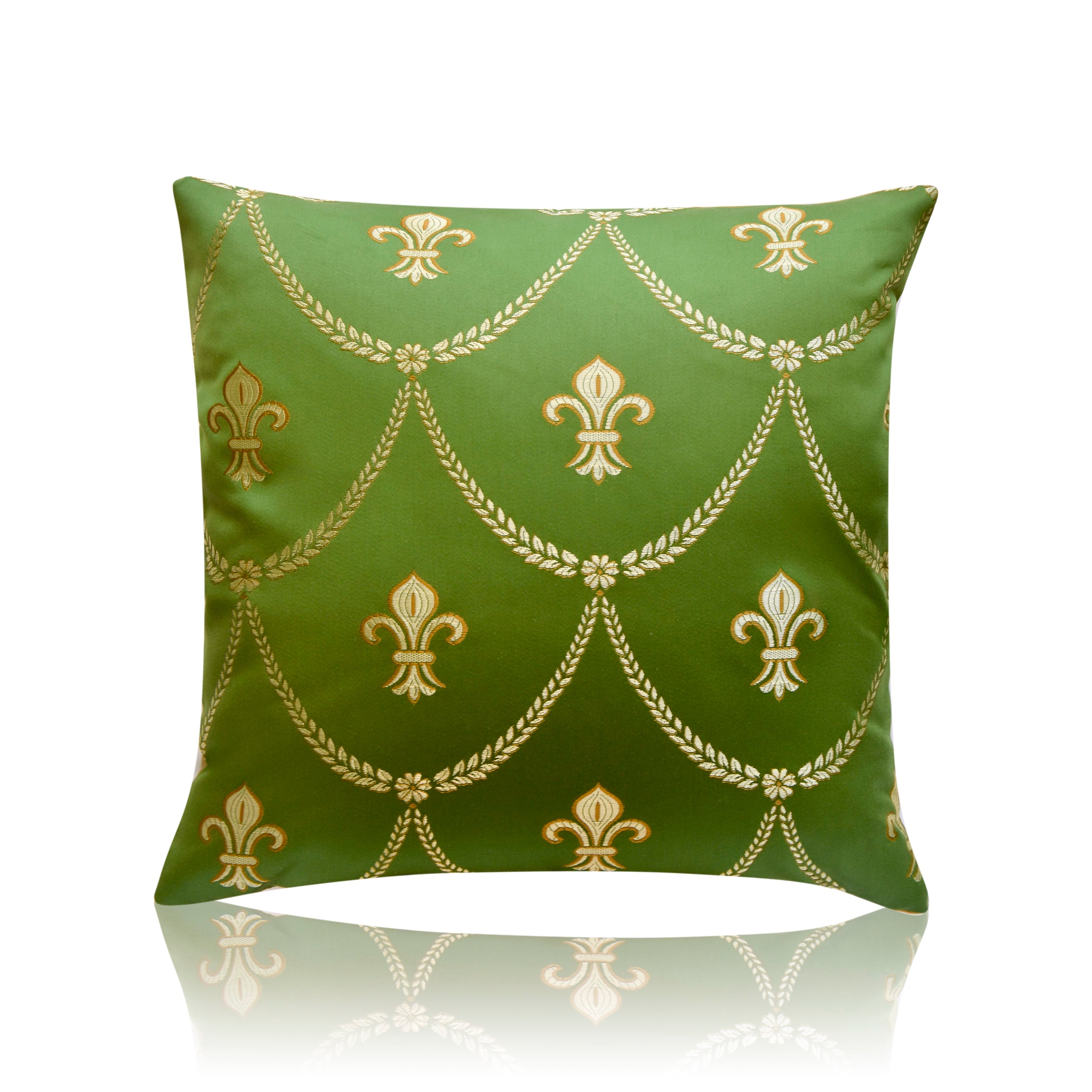 Housse de coussin 'Lys vert'
