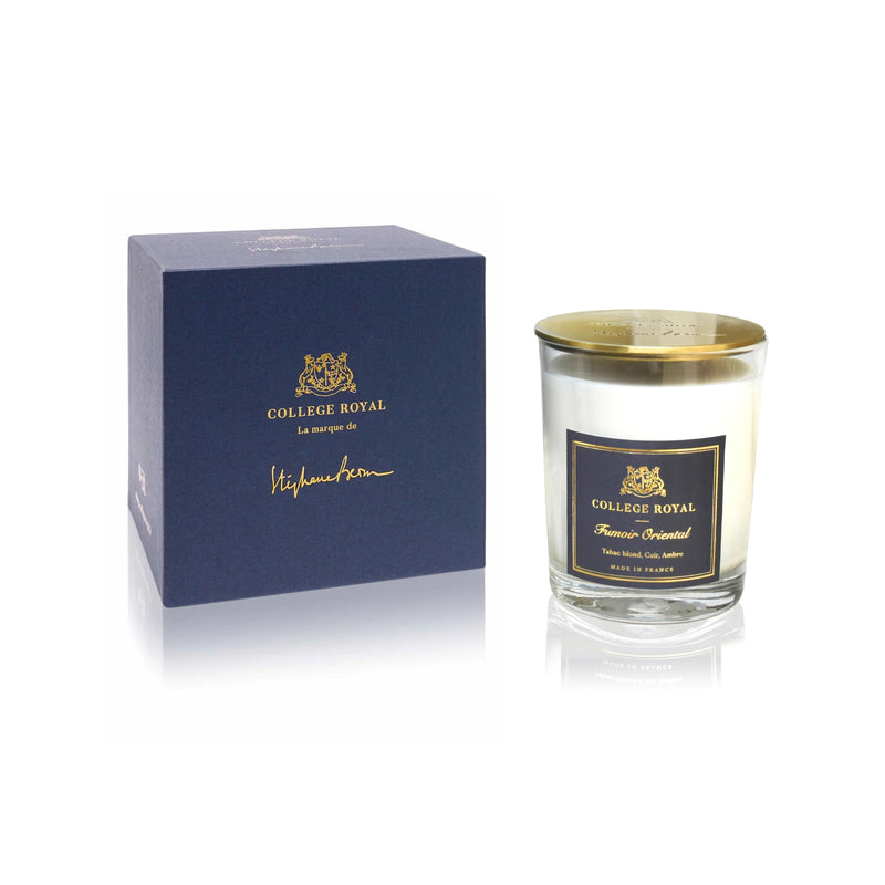 Bougie parfumée "Fumoir Oriental" avec couvercle signature