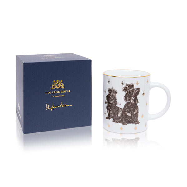 Mug "Teckels couronnés"