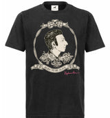 T-shirt super premium mixte « bern to be alive» noir vintage