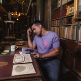 T-shirt super premium mixte "I'm trying to be" violet