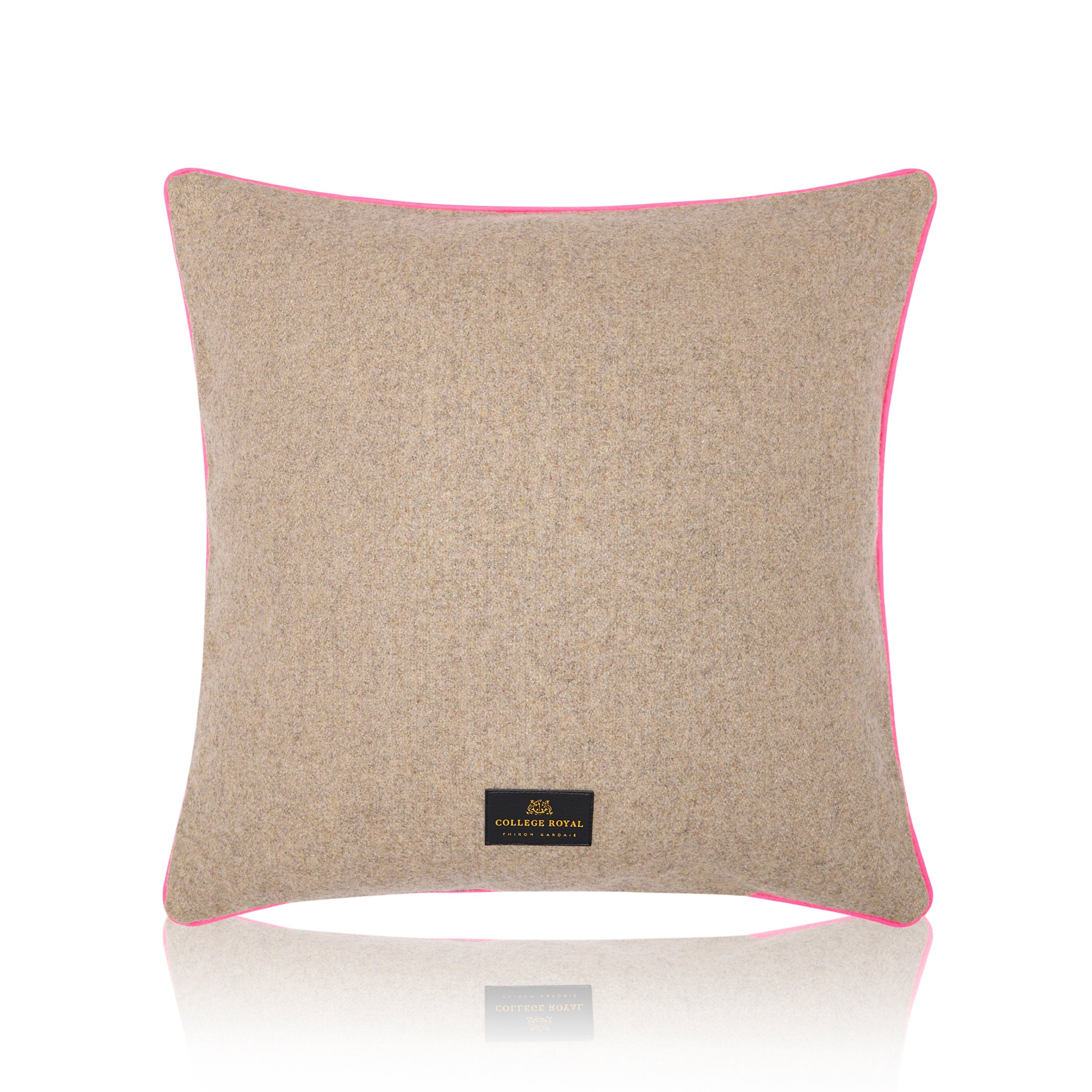 Housse de coussin "Royal Teckel" violet