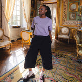 T-shirt super premium mixte «Teckelmania» violet